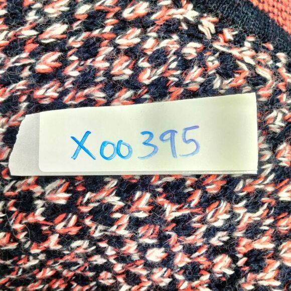 Club Monaco Cardigan Sweater Wmns Sz XS Leather Wool Angora Cashmere Open Front - Picture 12 of 12